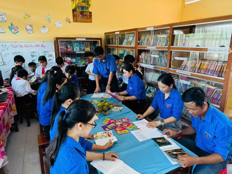Chuẩn bị triển khai mô hình &quot; CÔNG DÂN HỌC TẬP &quot; ở trường tiểu học Hậu Mỹ Trinh