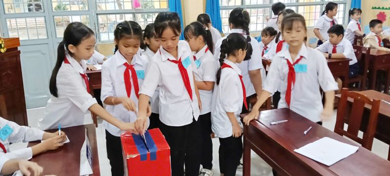 Đại hội Liên đội nhiệm kỳ  2024 - 2025 trường tiểu học Hậu Mỹ Trinh