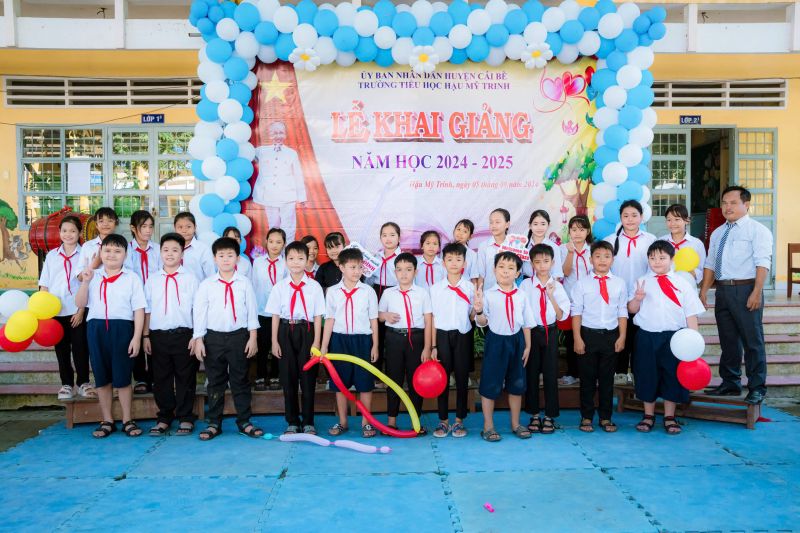 Sự kiện Ngày khai giảng Tiểu học Hậu Mỹ Trinh Năm học 2024-2025